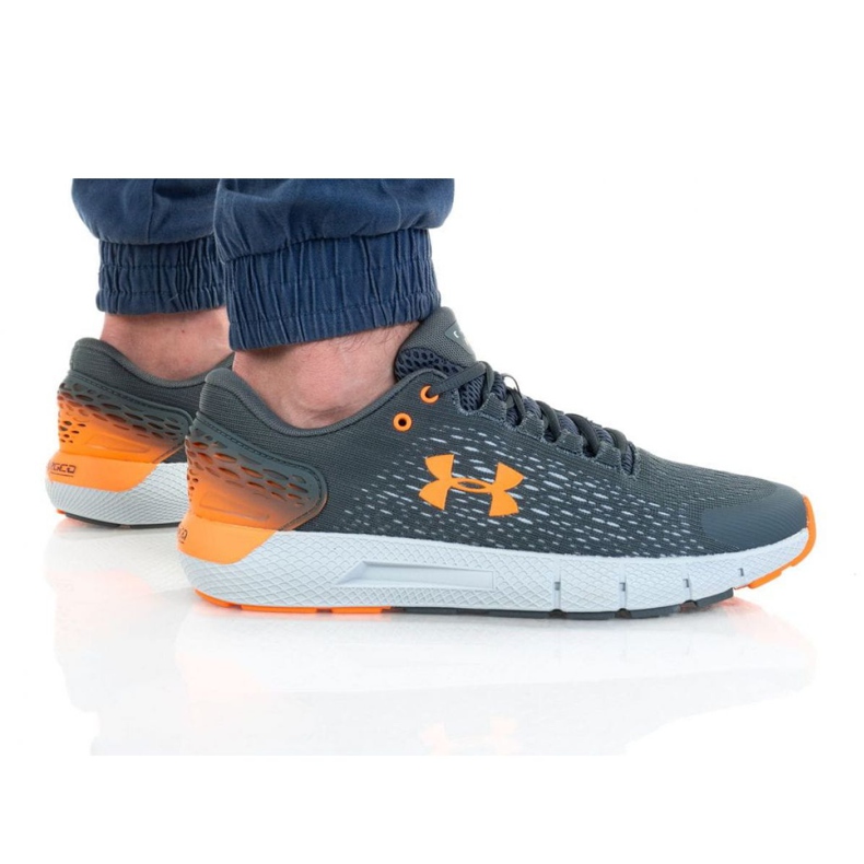 Under Armour Charged Rouge 2 M 3022592-105 oranje grijs