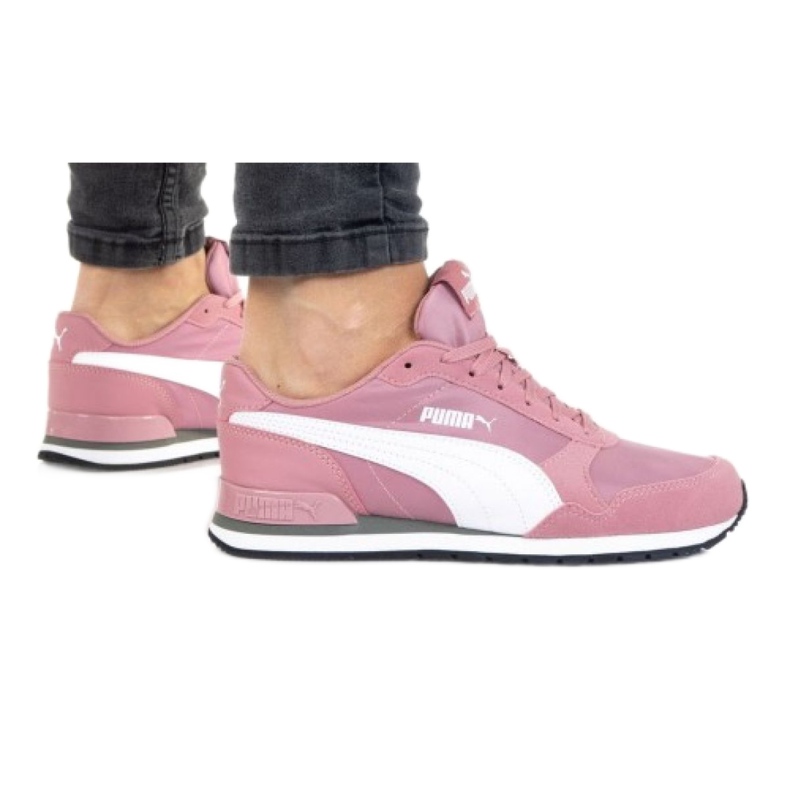 Puma St Runner V2 Nl W 365278 34 schoenen wit roze