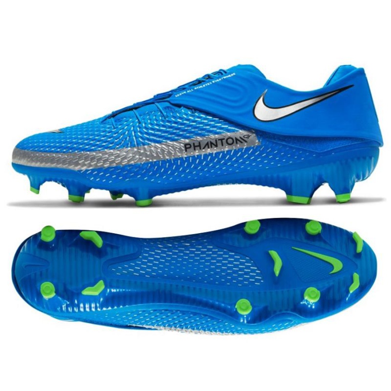 Nike Phantom Gt Academy Flyease Mg M DA2835 400 voetbalschoenen blauw blauw