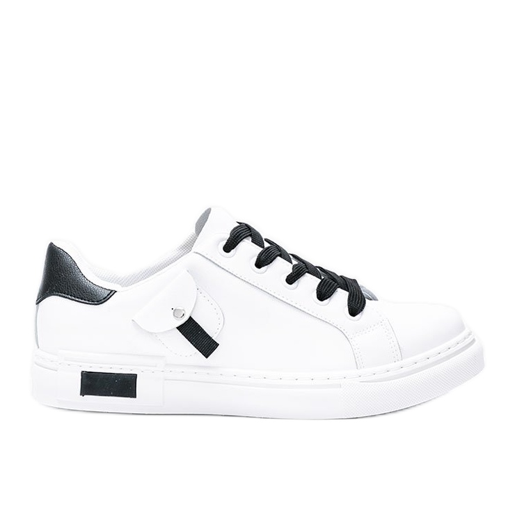 Witte sneakers met sierzakje van Nandina