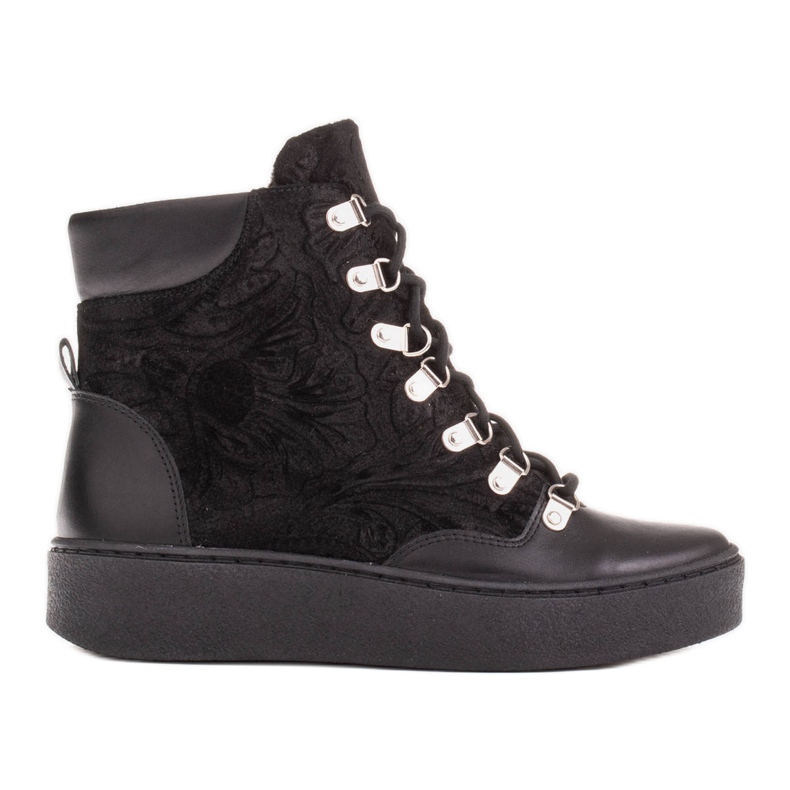 Marco Shoes Dames enkellaarsjes 1350b-679-001-4 zwart