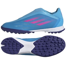 Adidas X Speedflow.3 Ll Tf M GW7500 schoenen blauw blauw