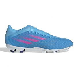 Adidas X Speedflow.3 Fg M GW7483 voetbalschoenen blauw blauw