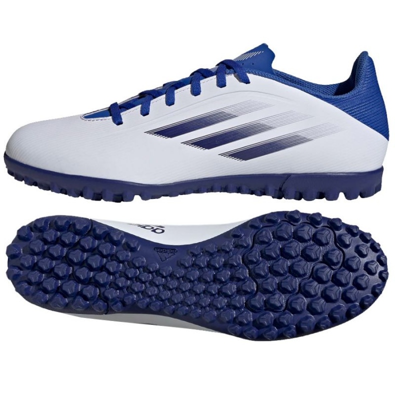 Adidas X Speedflow.4 Tf M GW7531 voetbalschoenen veelkleurig wit