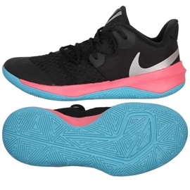 Nike Zoom Hyperspeed Court DJ4476-064 volleybalschoen zwart zwart