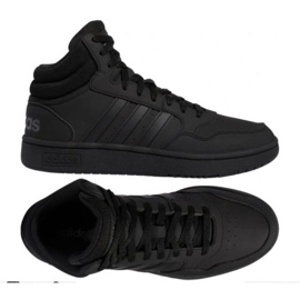 Adidas Hoops 3.0 Mid Wtr M GW6421 schoenen zwart