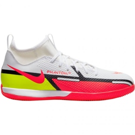 Indoorschoenen Nike Phantom GT2 Academy Df Ic Jr DC0815-167 wit rood