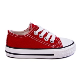 FR1 Rode Filemon Classic-sneakers voor kinderen rood
