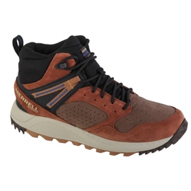 Merrell Wildwood Sneaker Mid Wp M J067299 schoenen bruin