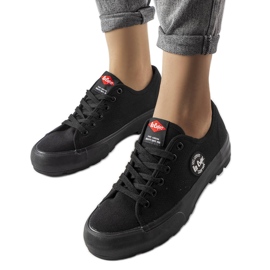 Lee Cooper LCW-23-44-1652L zwarte sneakers