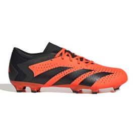 Adidas Predator Accuracy.3 L Fg M GW4601 voetbalschoenen rood sinaasappels en rood