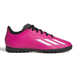 Adidas X Speedportal.4 Tf Jr GZ2446 voetbalschoenen rozen en paars roze
