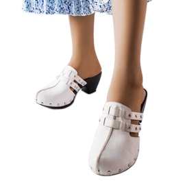 Custer witte klompen