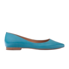Marco Shoes Subtiele ballerina's blauw