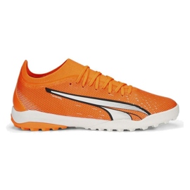 Puma Ultra Match Tt M 107220-01 voetbalschoenen oranje sinaasappels en rood