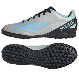 Adidas X Crazyfast Messi.4 Tf M IE4069 voetbalschoenen tinten grijs