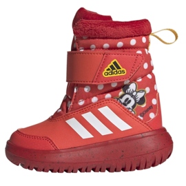 Adidas Winterplay Disney Minnie Jr IG7191 schoenen rood