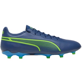 Puma King Pro FG/AG M 107566 02 voetbalschoenen blauw