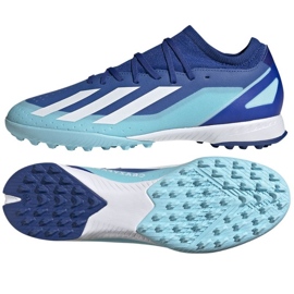 Adidas X Crazyfast.3 Tf M voetbalschoenen ID9338 blauw