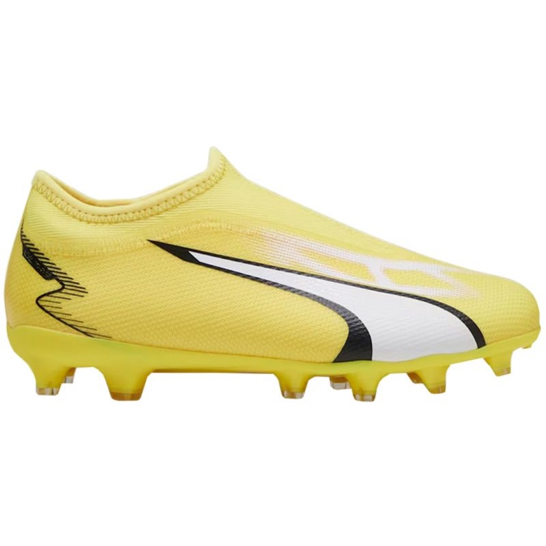 Puma Ultra Match Ll FG/AG Jr 107514 04 voetbalschoenen geel