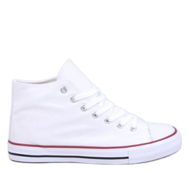 Klassieke Calado witte hoge sneakers