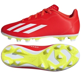 Adidas X Crazyfast Club FxG IF0720 voetbalschoenen rood