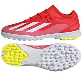 Adidas X Crazyfast League Tf Jr IF0679 voetbalschoenen rood