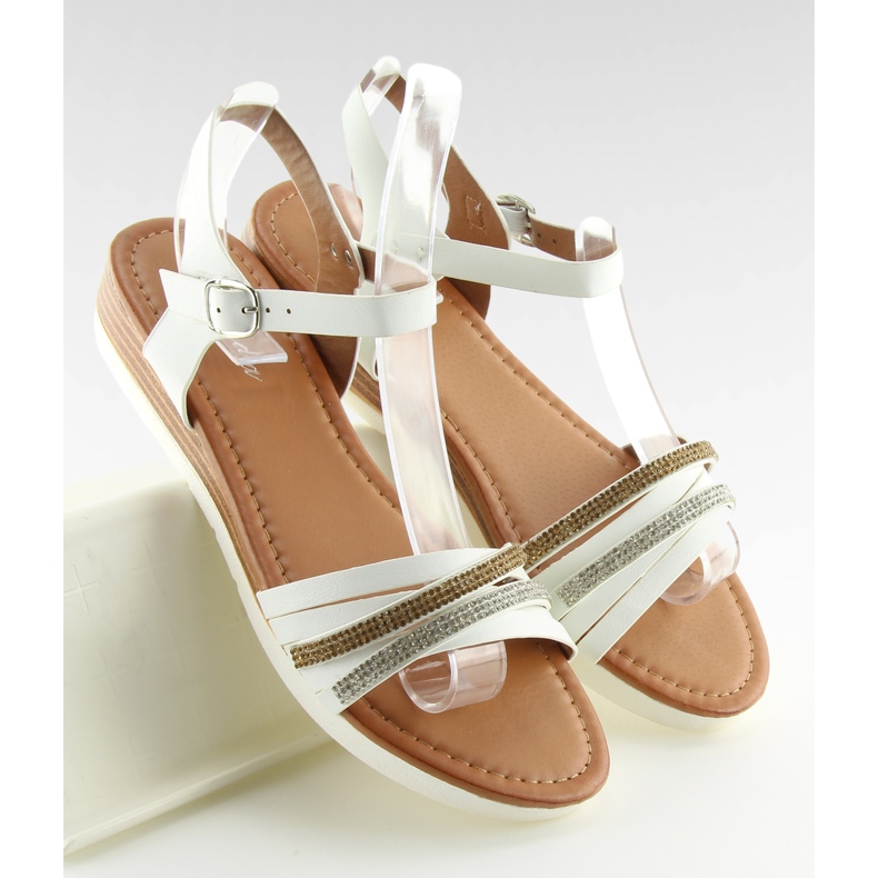 Witte sandalen voor dames 620-29 wit