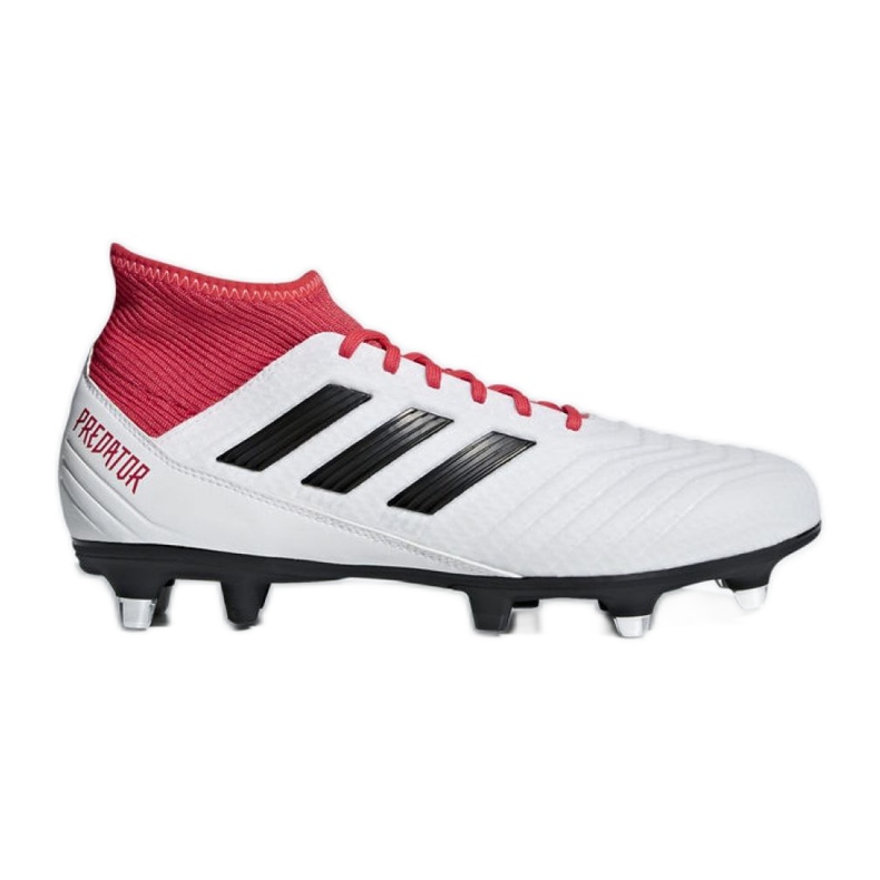 Adidas Predator 18.3 Sg CP9305 voetbalschoenen veelkleurig wit