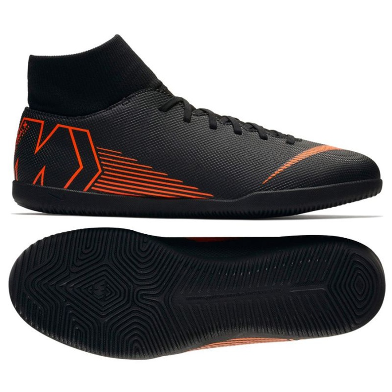 Nike Mercurial Superfly 6 voetbalschoen zwart
