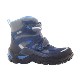 Membraan laarzen Bartek 44673 blauw grijs marineblauw