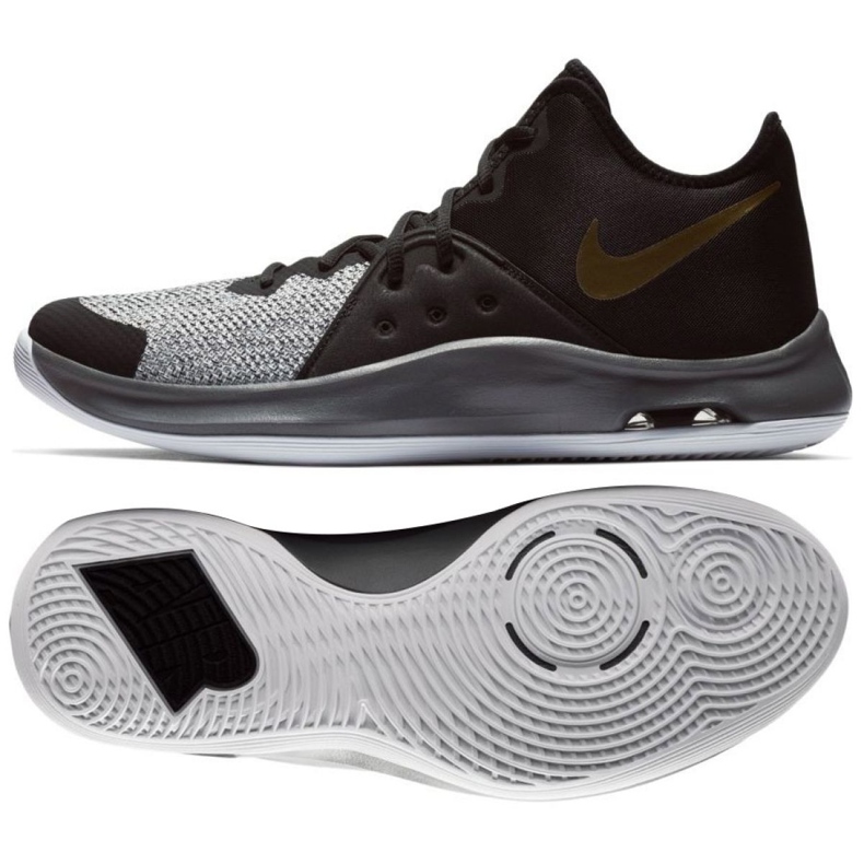 Basketbalschoenen Nike Air Versitile Iii M AO4430-005 zwart veelkleurig