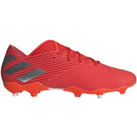 Adidas Nemeziz 19.2 Fg M F34385 voetbalschoenen rood rood