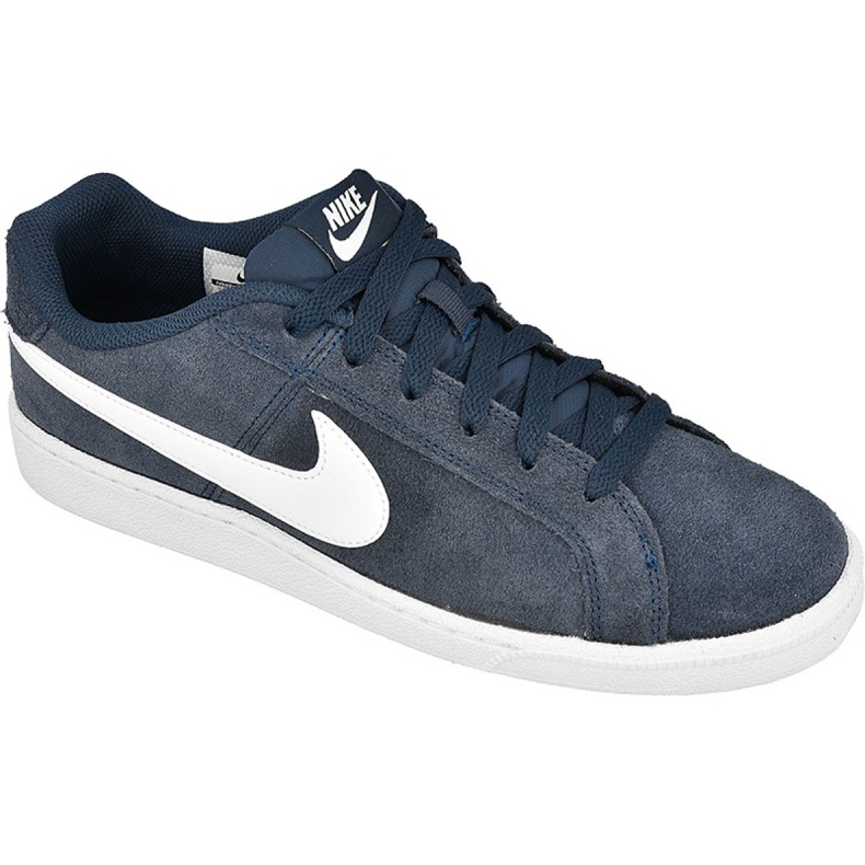 Nike Sportswear Court Royale Suede M 819802-410 wit marineblauw