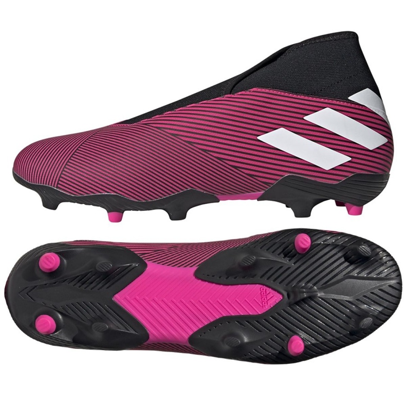 Adidas Nemeziz 19.3 Ll Fg M EF0372 voetbalschoenen veelkleurig roze
