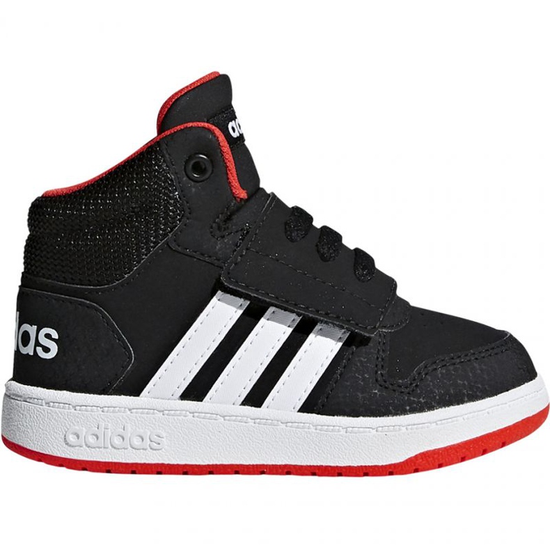 Schoenen adidas Hoops Mid 2.0 I Jr B75945 zwart