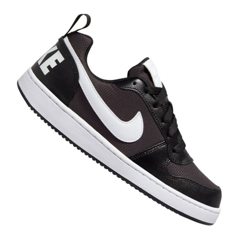 Nike Court Borough Low Pe (GS) Jr BQ7566-002 schoenen zwart zwart