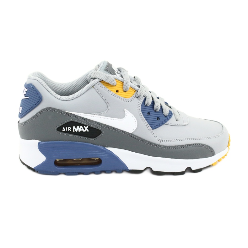 Nike Air Max 90 Ltr Gs Jr 833412-026 wit blauw grijs