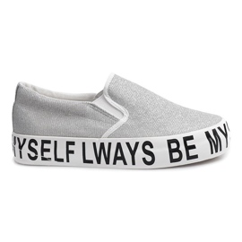 Instapglitter E22 grijs