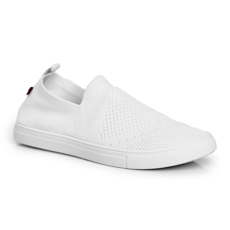 Witte sneakers voor dames Instapsneakers Big Star FF274A608