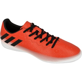 Indoorschoenen adidas Messi 16.4 In M BA9026 sinaasappels en rood rood