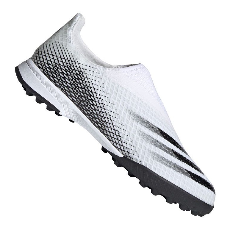 Adidas X Ghosted.3 Ll Tf M EG8158 voetbalschoenen grijs / zilver, wit, grijs / zilver wit