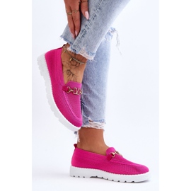 PM1 Alena fuchsia instapsneakers voor dames roze 4