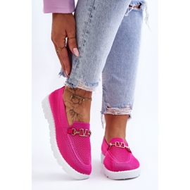 PM1 Alena fuchsia instapsneakers voor dames roze 3