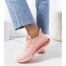 Witting roze sport sneakers 2