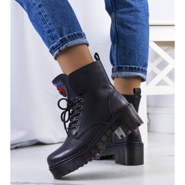 PA1 Zwarte Ranco-laarzen voor dames 2