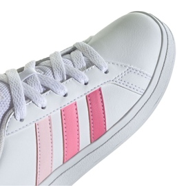 Adidas Grand Court Lifestyle Tennis Lace-Up Jr IG0440-schoenen wit 3