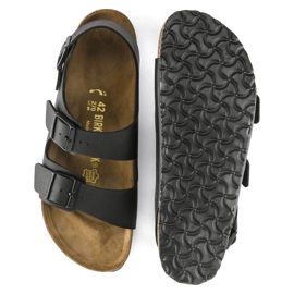 Birkenstock Milano Bs sandalen 0034793 zwart 2