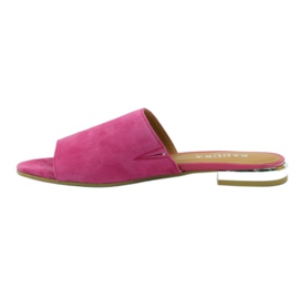Elegante pantoffels Badura 5155 fuchsia roze 2