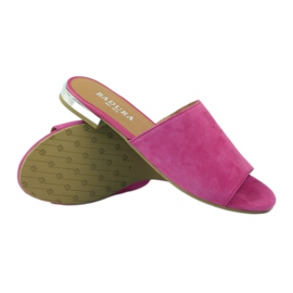 Elegante pantoffels Badura 5155 fuchsia roze 3